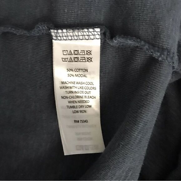 Paraphrase Blue Heathered Dolman Long Sleeve Top  - Size Medium - EUC - Picture 5 of 9